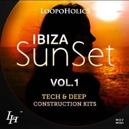 Ibiza Sunset Vol.1 Tech and Deep Construction Kits WAV MiDi