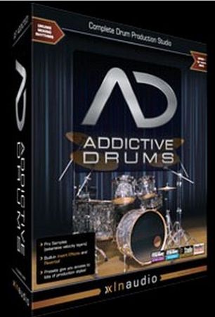 XLN Audio Addictive Drums (AiR) with All Updates with All ADpaks