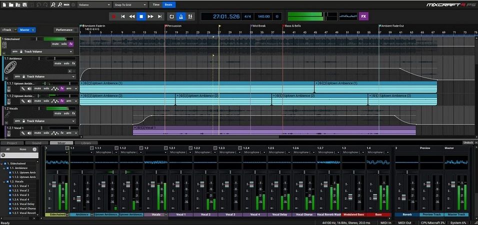 MixCraft Pro Studio 9 v9.0.b462 Incl Keygen-R2R