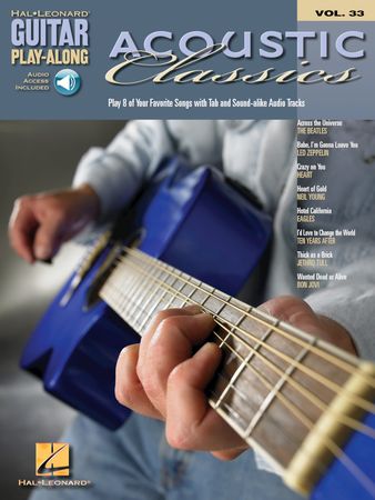 Acoustic Classics Guitar Play-Along Volume 33 PDF