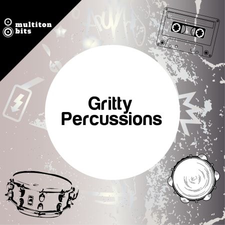 Bits Gritty Percussions WAV-FLARE
