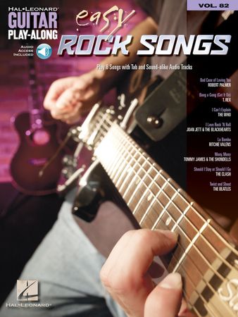 Easy Rock Songs Guitar Play-Along Volume 82 PDF MP3