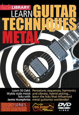 Learn Guitar Techniques Metal Zakk Wylde Style