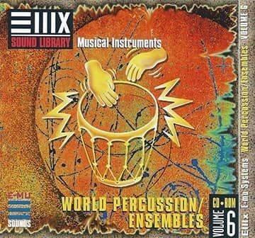E-MU Vol 06 World Percussion Ensembles for Emulator X3