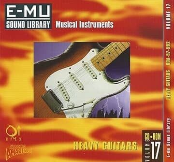 E-MU Vol 17 Heavy Guitars for Emulator X3