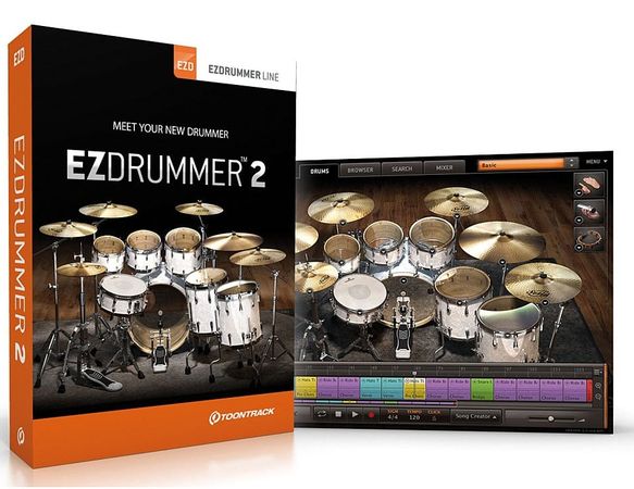 EZdrummer 2 Core Library v1.1.2 Update WIN OSX-R2R