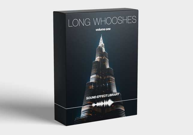 Long Whooshes vol.1 SFX Library AiFF
